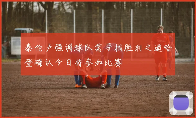 泰伦卢强调球队需寻找胜利之道哈登确认今日将参加比赛